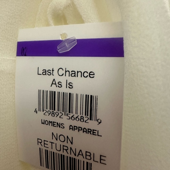 Rebecca Taylor Silk Chiffon Ruffle Blouse Size 4 Ivory Sheer Sleeve Feminine NWT - Picture 6 of 8